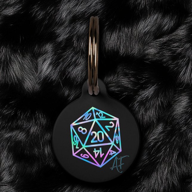 Médaillon Pour Animaux RPG Crit AF | Holo Imaginaire Tabletop PnP Jeu Dic (Créateur téléchargé)