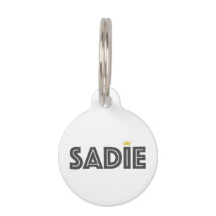 Médaillon Pour Animaux Sadie