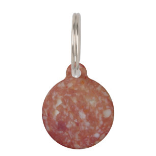 Médaillon Pour Animaux Salami
