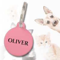 Saumon rose minimaliste chatte nom adresse
