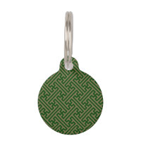 Sayagata motif, japonais, vert et or