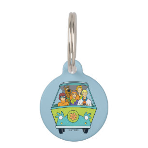 Médaillon Pour Animaux Scooby-Doo & Gang Mystery Machine