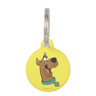 Médaillon Pour Animaux Scooby-Doo Joyeux Visage