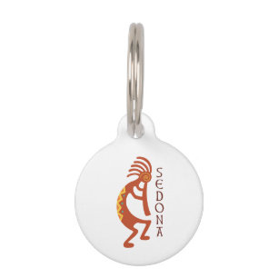 Médaillon Pour Animaux Sedona Kokopelli
