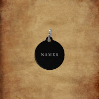 Simple Black Custom Ajouter Votre Nom Élégant