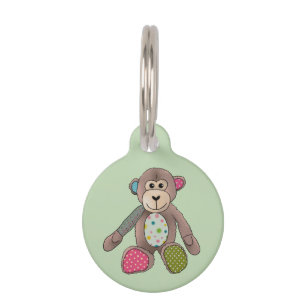 Médaillon Pour Animaux Singe