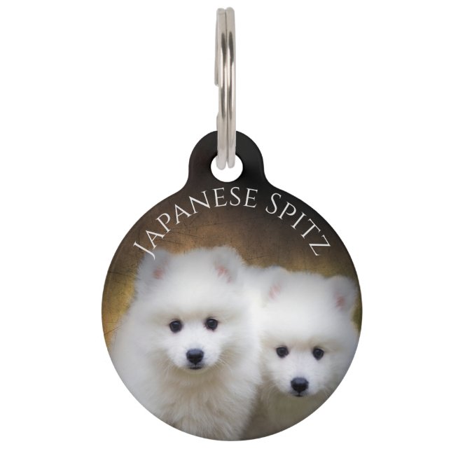 Médaillon Pour Animaux Spitz japonais (Devant)