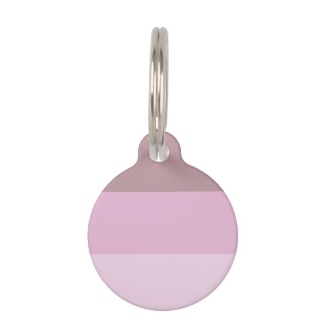 Médaillon Pour Animaux Striped ombre (Devant)