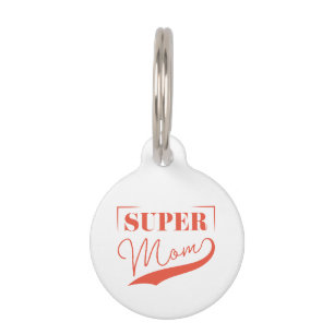 Médaillon Pour Animaux Super Maman
