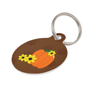 Médaillon Pour Animaux Susans à oeil citrouille et à oeil noir