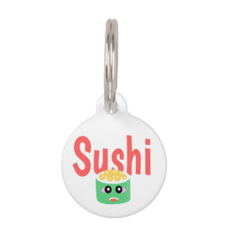 Médaillon Pour Animaux Sushi Suzie Pet Tag