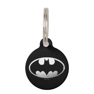 Médaillon Pour Animaux Symbole Batman | Logo Grainy