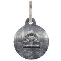 SYMBOLE Zodiaque Libra Style Acier argenté