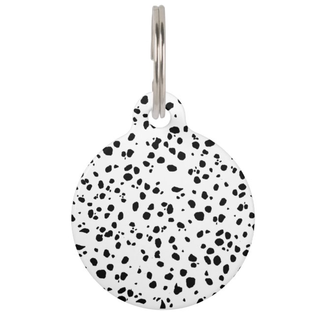 Médaillon Pour Animaux Taches de dalmatien (Devant)