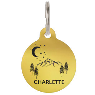 Médaillon Pour Animaux Tag Chien Collar Chien Tag Personnalisé Tag Chat P