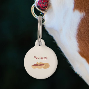 Médaillon Pour Animaux Tag d'animal de compagnie d'arachide