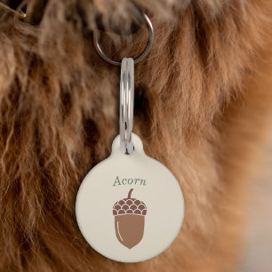 Médaillon Pour Animaux Tag de animal de compagnie de maïs