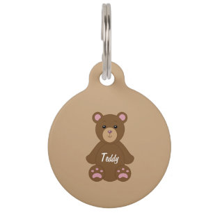 Médaillon Pour Animaux Tag d'identification personnalisée de l'animal de