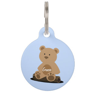 Médaillon Pour Animaux Tag d'identification personnalisée de l'animal de