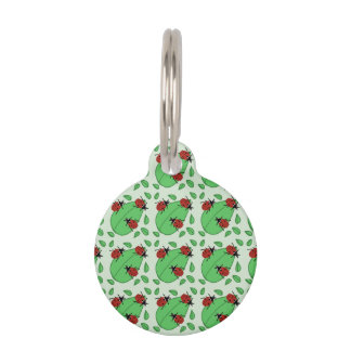 Médaillon Pour Animaux Tag ID chien de chien de Ladybird