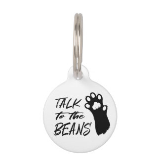 Médaillon Pour Animaux Talk to the Beans
