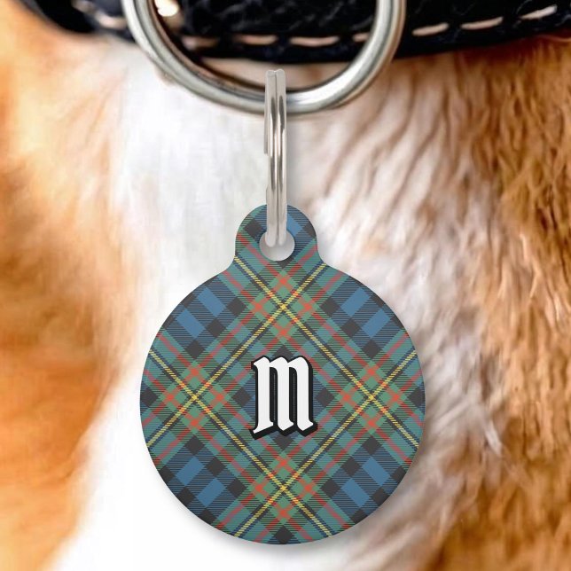 Médaillon Pour Animaux Tartan ancien du clan MacLellan (Créateur téléchargé)