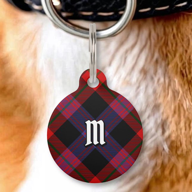 Médaillon Pour Animaux Tartan Clan Brown (Créateur téléchargé)