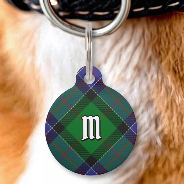 Médaillon Pour Animaux Tartan de chasse Clan Sinclair (Créateur téléchargé)