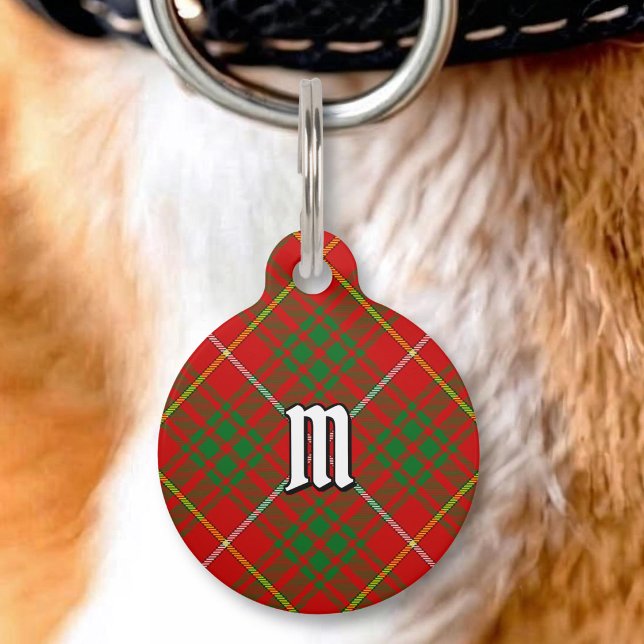 Médaillon Pour Animaux Tartan du clan Bruce (Créateur téléchargé)