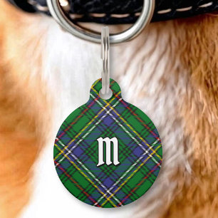 Médaillon Pour Animaux Tartan du clan Cockburn