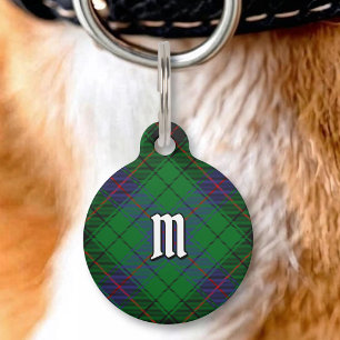Médaillon Pour Animaux Tartan du clan Davidson