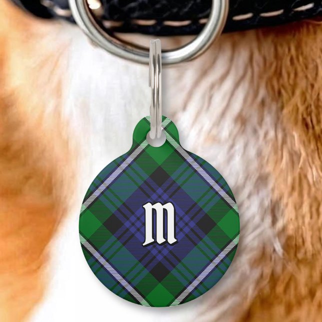 Médaillon Pour Animaux Tartan du clan Forbes (Créateur téléchargé)