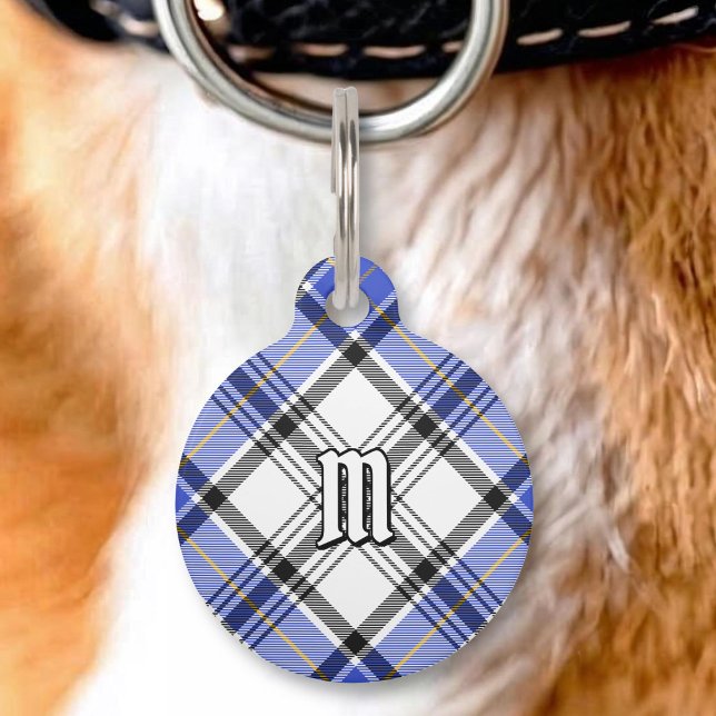 Médaillon Pour Animaux Tartan du clan Hannay (Créateur téléchargé)