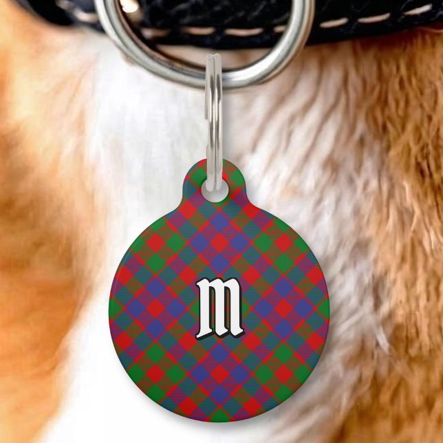 Médaillon Pour Animaux Tartan du clan MacGowan (Créateur téléchargé)