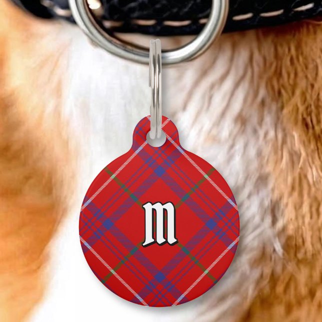 Médaillon Pour Animaux Tartan du clan Rose (Créateur téléchargé)
