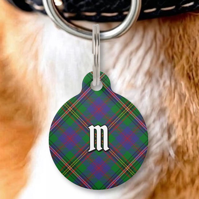 Médaillon Pour Animaux Tartan du clan Wood (Créateur téléchargé)