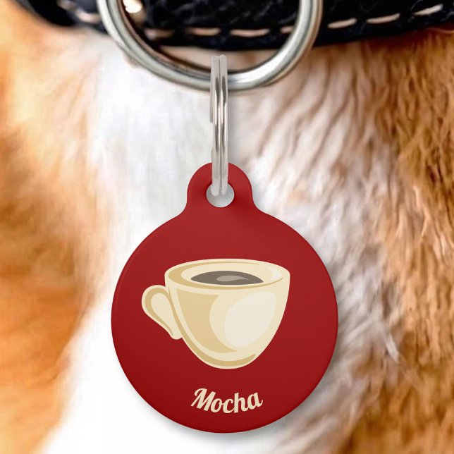 Médaillon Pour Animaux Tasse à café (Créateur téléchargé)