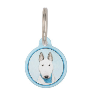 Médaillon Pour Animaux Taureau Terrier - Cute Original Chien Art