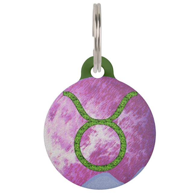 Médaillon Pour Animaux Taurus (Devant)