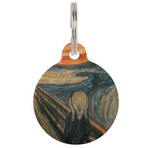 Médaillon Pour Animaux The Scream - Edvard Munch