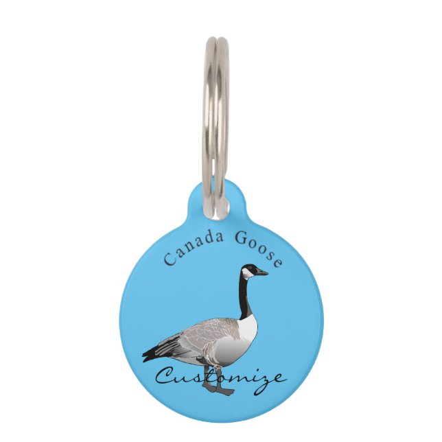 Médaillon Pour Animaux Thunder_Cove de Goose Gander (Dos)