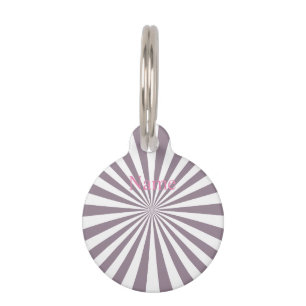 Médaillon Pour Animaux Thunder_Cove de Starburst Abstrait