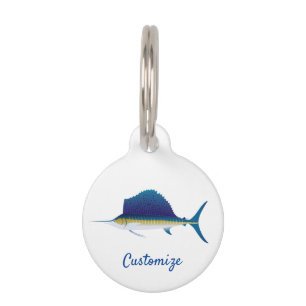 Médaillon Pour Animaux Tonneau de mer