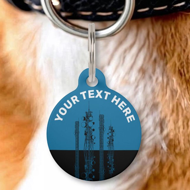 Médaillon Pour Animaux Tours de communication (Créateur téléchargé)