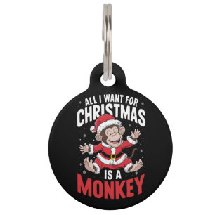 Médaillon Pour Animaux Tout ce que je veux pour Noël, c'est un Amant sing
