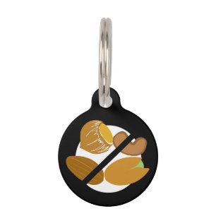 Médaillon Pour Animaux Tree Nut Allergy Kids Emergency Coordonnées