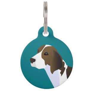 Médaillon Pour Animaux Treeing Walker Coonhound Basic Breed Personnalisab