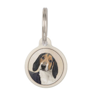 Médaillon Pour Animaux Treeing Walker Coonhound Peinture - Art original
