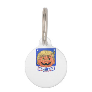 Médaillon Pour Animaux Trumpkin Classic - Drôle Citation Halloween