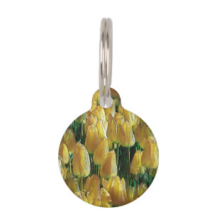 Médaillon Pour Animaux Tulips Sunshine Yellow